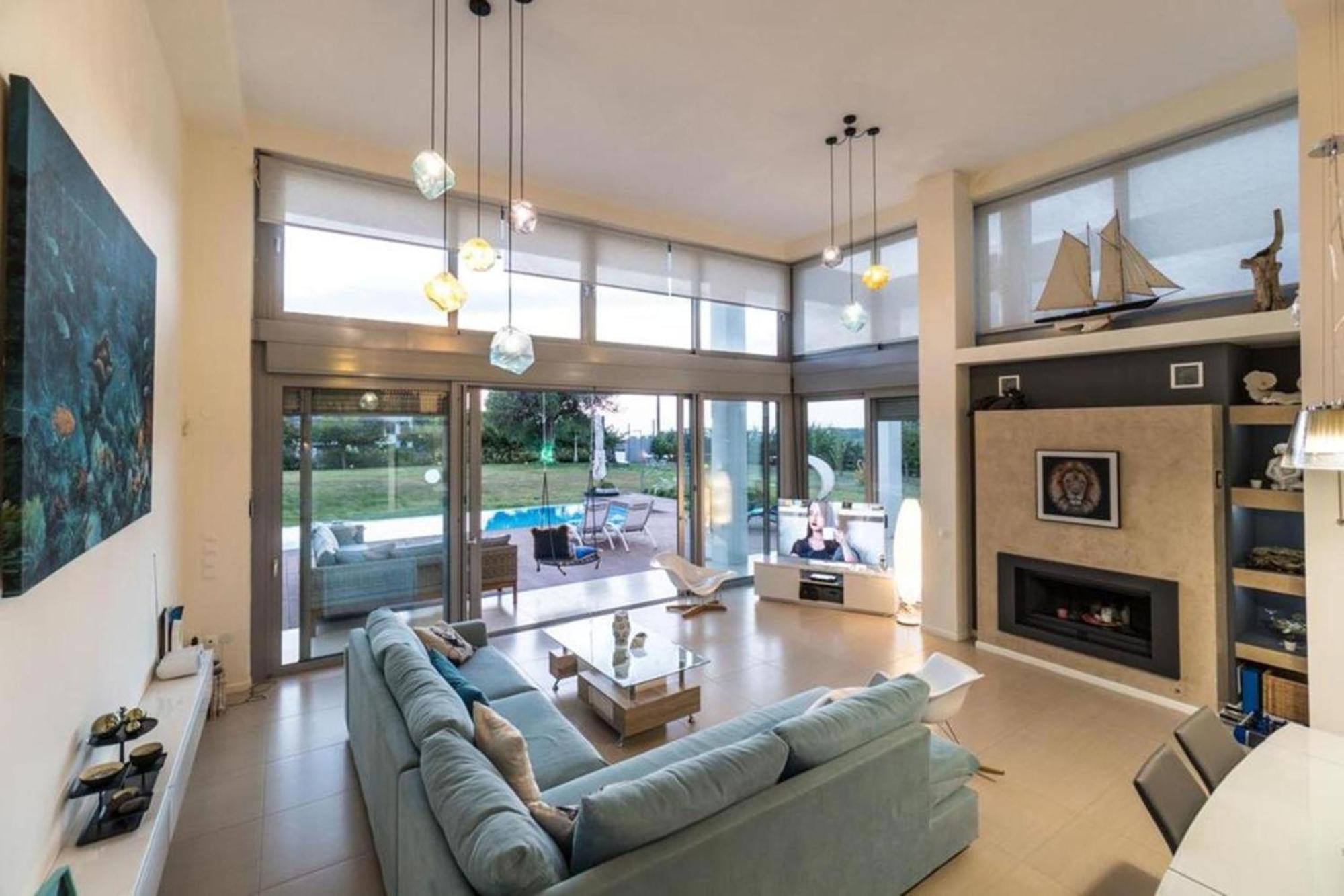 Island Villa Sani Sea View 외부 사진