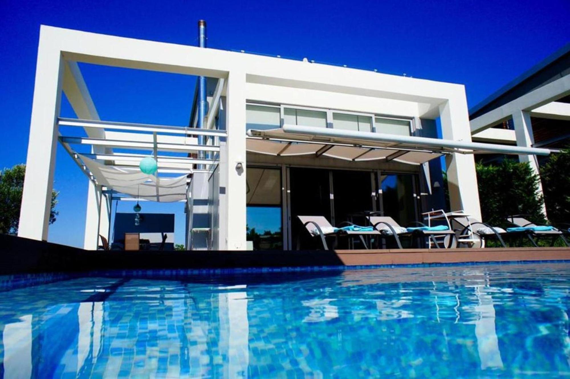 Island Villa Sani Sea View 외부 사진